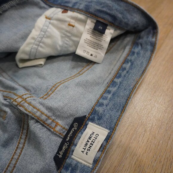 👖 Citizens of Humanity Daphne High-Rise Cropped Straight – Size 26 👖 - Picture 10 of 12